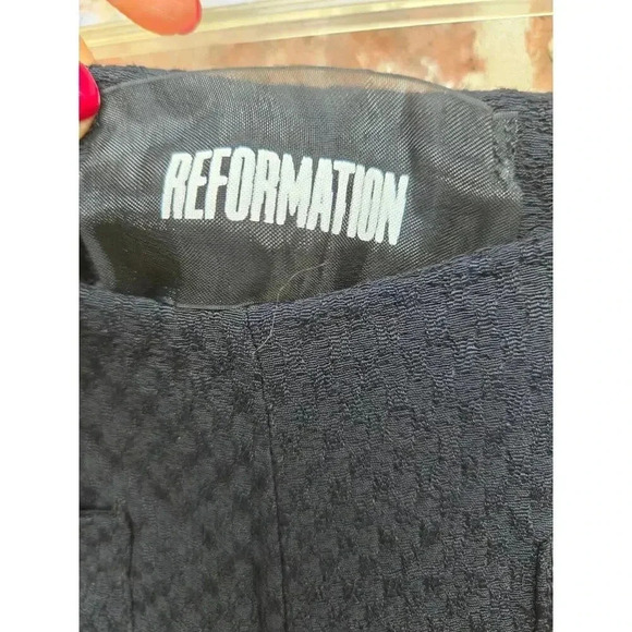Reformation Black Pants Size 8 - Picture 2 of 3